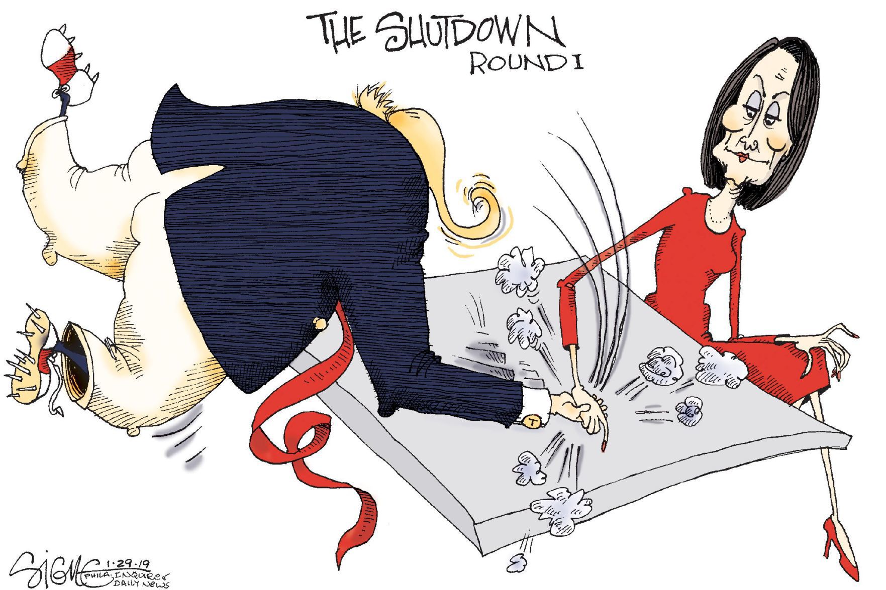 Signe Wilkinson editorial cartoon